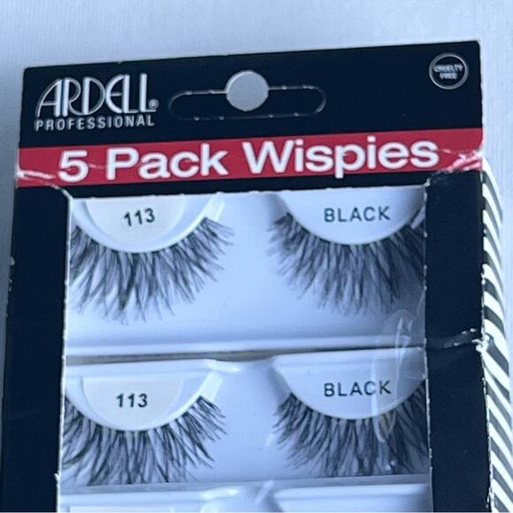 Ardell Professional Makeup Beauty Demi Wispies 5 Pack Reusable Lashes NWT - Picture 2 of 5